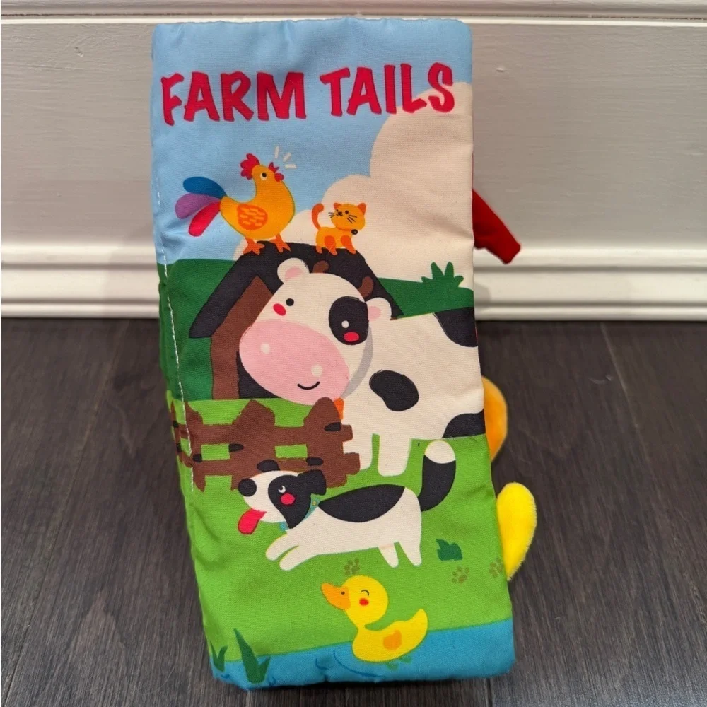 Farm Tails Colorful Farm Animal Soft Book for Babies/Kids